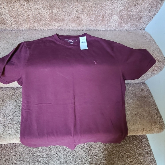 Aeropostale and American Eagle Men's T-Shirts - Burgandy And Coral - Picture 8 of 11